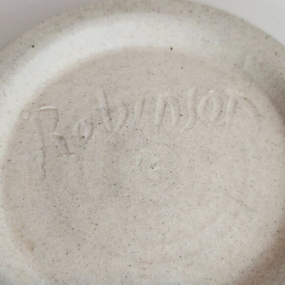 Cathy & David Robinson Signed Studio Pottery Bowl NH League of Craftsmen - Picture 8 of 8